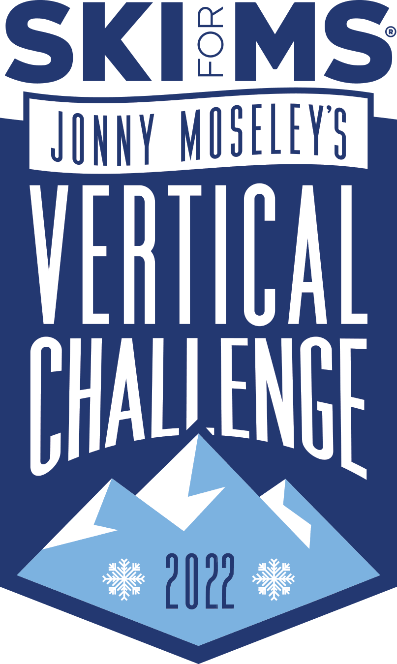 Ski for MS Jonny Moseley's Vertical Challenge logo