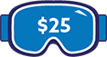 $25 Badge