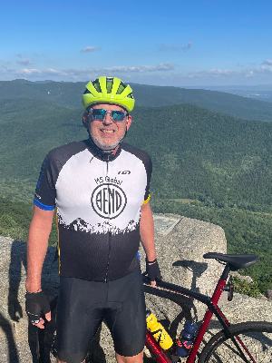 Training for MS Global on Blue Ridge Parkway!